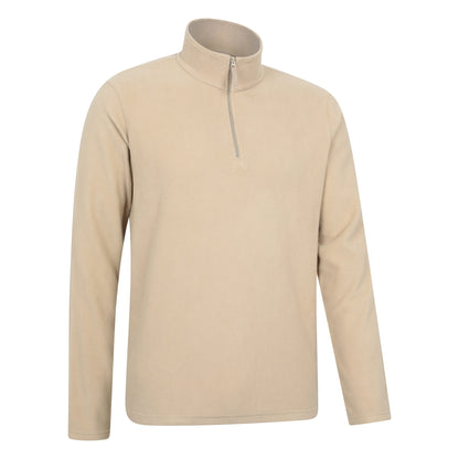 Off White - Lifestyle - Mountain Warehouse Mens Camber II Half Zip Fleece Top