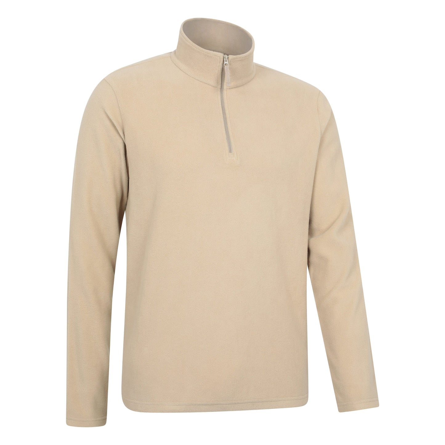 Off White - Lifestyle - Mountain Warehouse Mens Camber II Half Zip Fleece Top