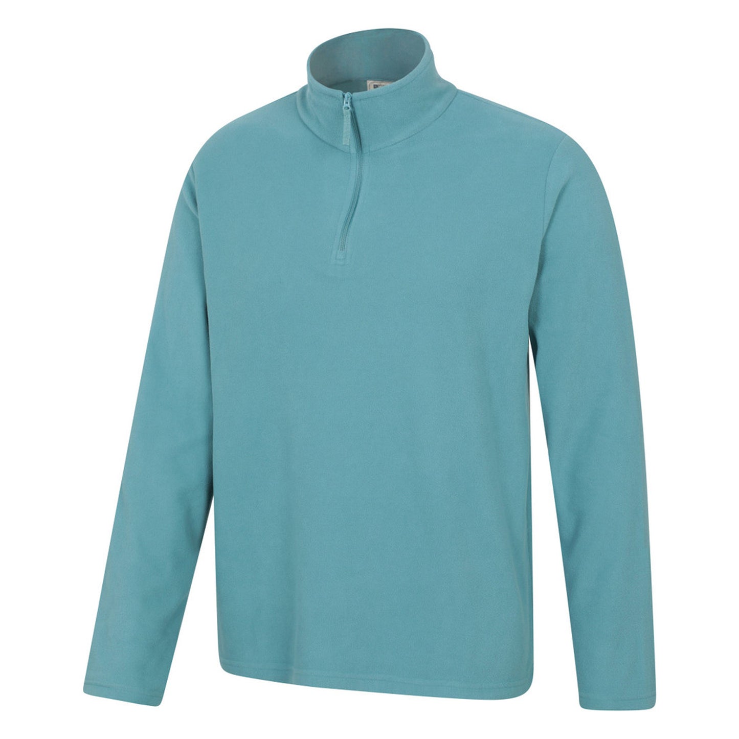 Bright Blue - Side - Mountain Warehouse Mens Camber II Half Zip Fleece Top