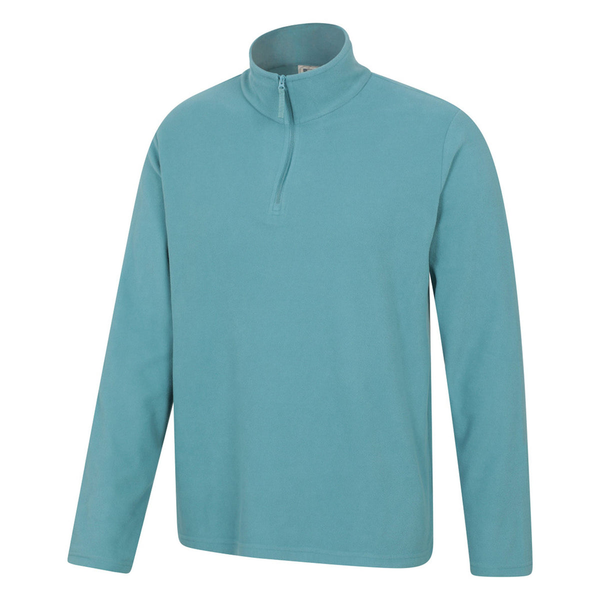 Bright Blue - Side - Mountain Warehouse Mens Camber II Half Zip Fleece Top