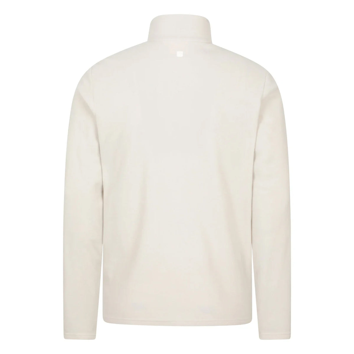 Cream - Back - Mountain Warehouse Mens Camber II Half Zip Fleece Top