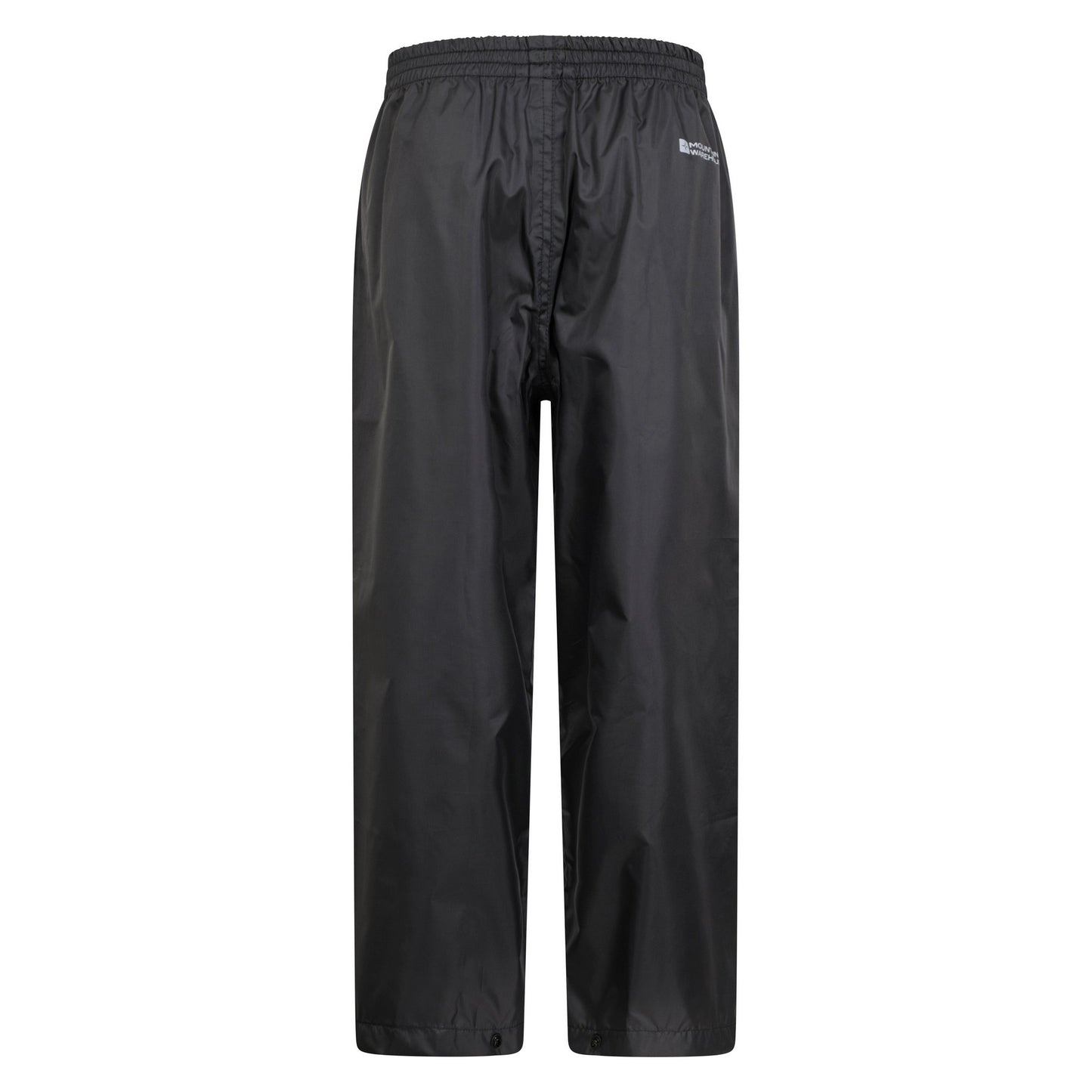 Black - Back - Mountain Warehouse Childrens-Kids Pakka II Waterproof Over Trousers