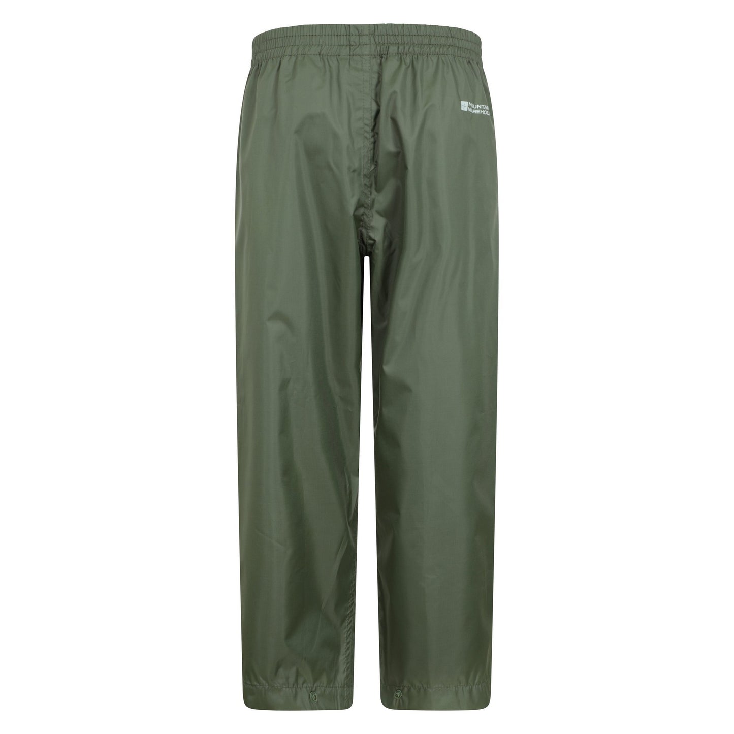 Khaki - Back - Mountain Warehouse Childrens-Kids Pakka II Waterproof Over Trousers
