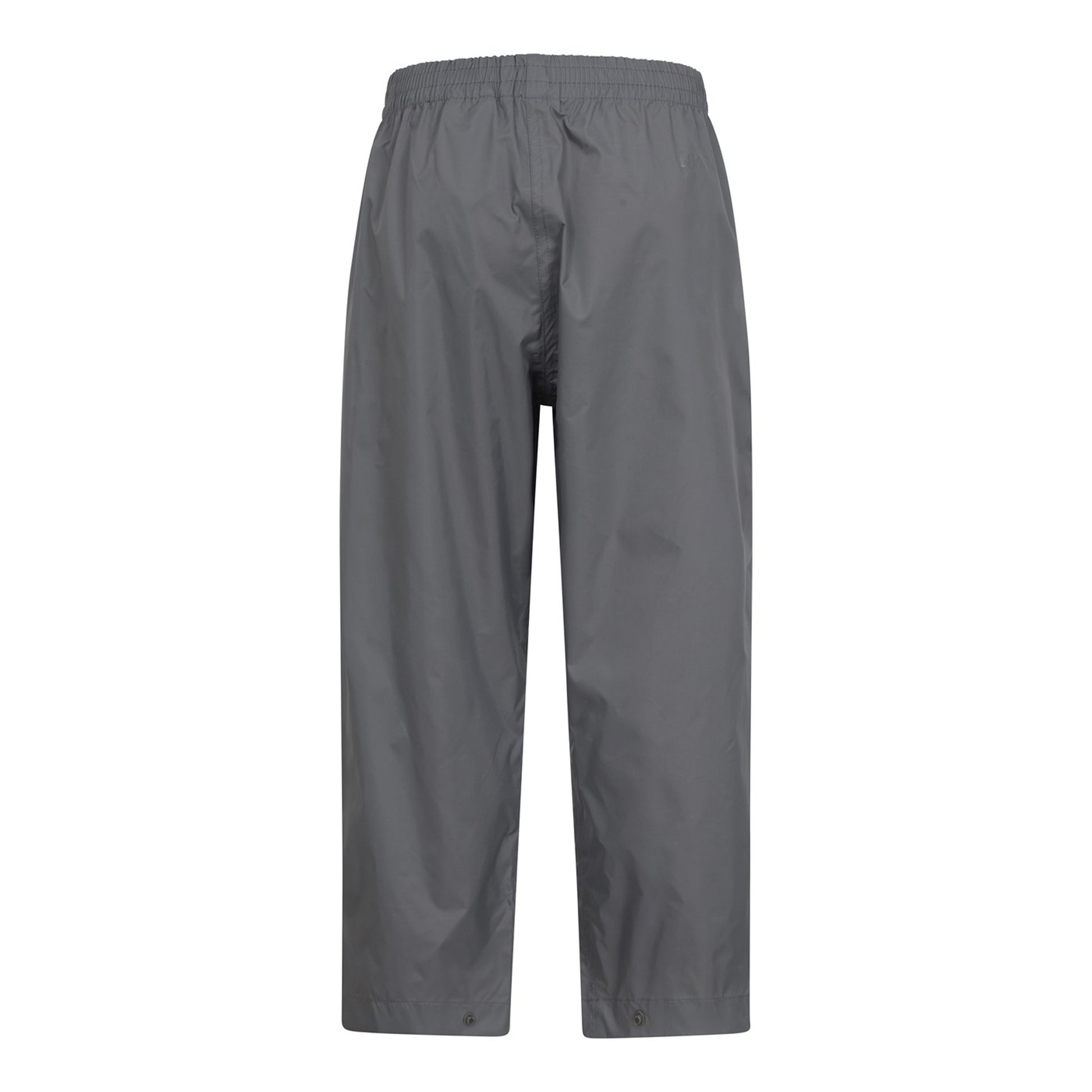 Grey - Back - Mountain Warehouse Childrens-Kids Pakka II Waterproof Over Trousers
