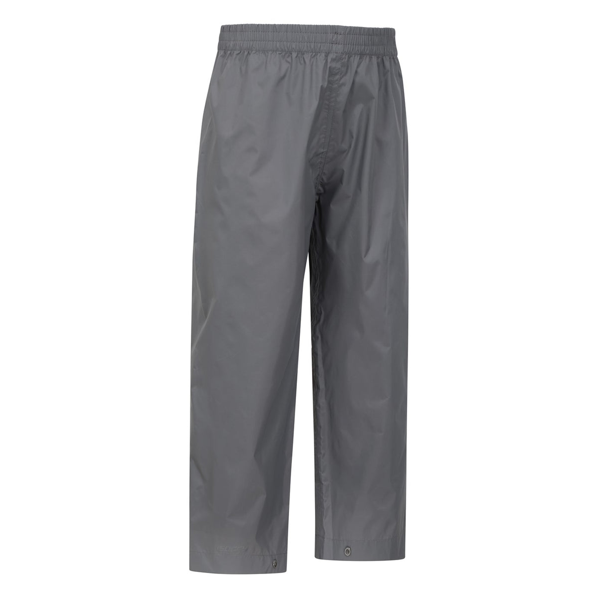 Grey - Side - Mountain Warehouse Childrens-Kids Pakka II Waterproof Over Trousers
