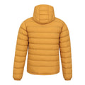 Mustard - Side - Mountain Warehouse Mens Seasons Faux Fur Lined Padded Jacket