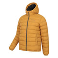 Mustard - Lifestyle - Mountain Warehouse Mens Seasons Faux Fur Lined Padded Jacket