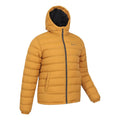 Mustard - Lifestyle - Mountain Warehouse Mens Seasons Faux Fur Lined Padded Jacket