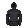 Black - Front - Mountain Warehouse Mens Seasons Faux Fur Lined Padded Jacket