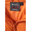 Burnt Orange - Close up - Mountain Warehouse Mens Featherweight Jacket