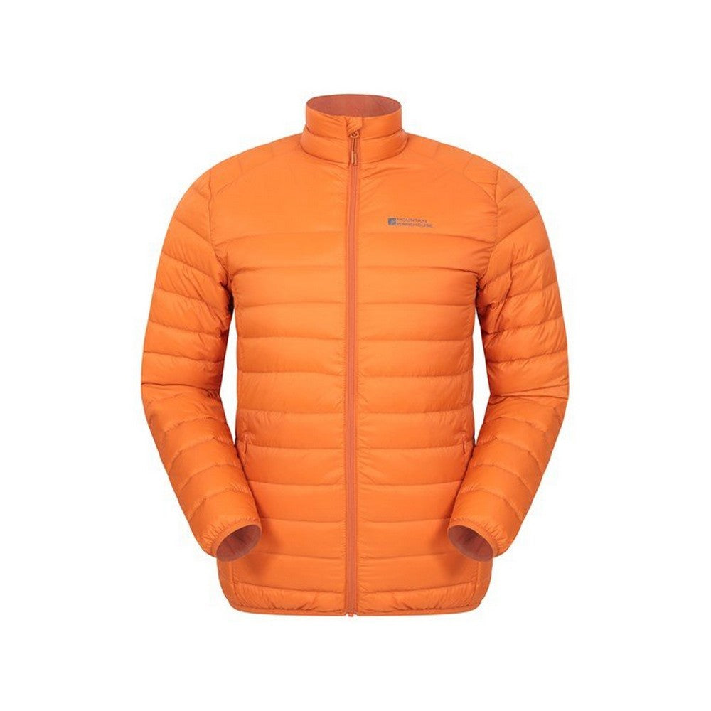 Burnt Orange - Front - Mountain Warehouse Mens Featherweight Jacket