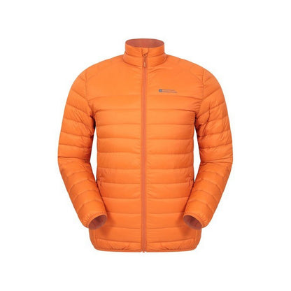 Burnt Orange - Front - Mountain Warehouse Mens Featherweight Jacket