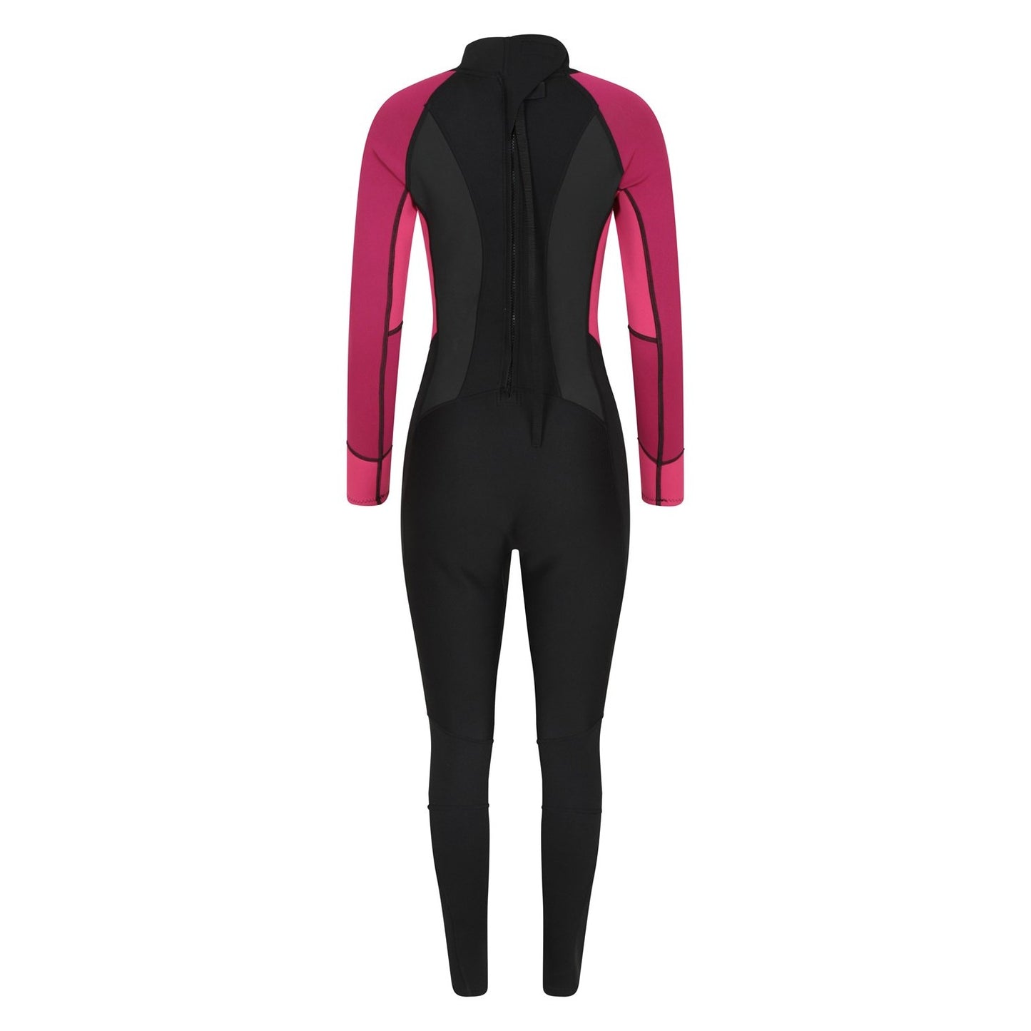 Pink - Back - Mountain Warehouse Womens-Ladies Full Wetsuit