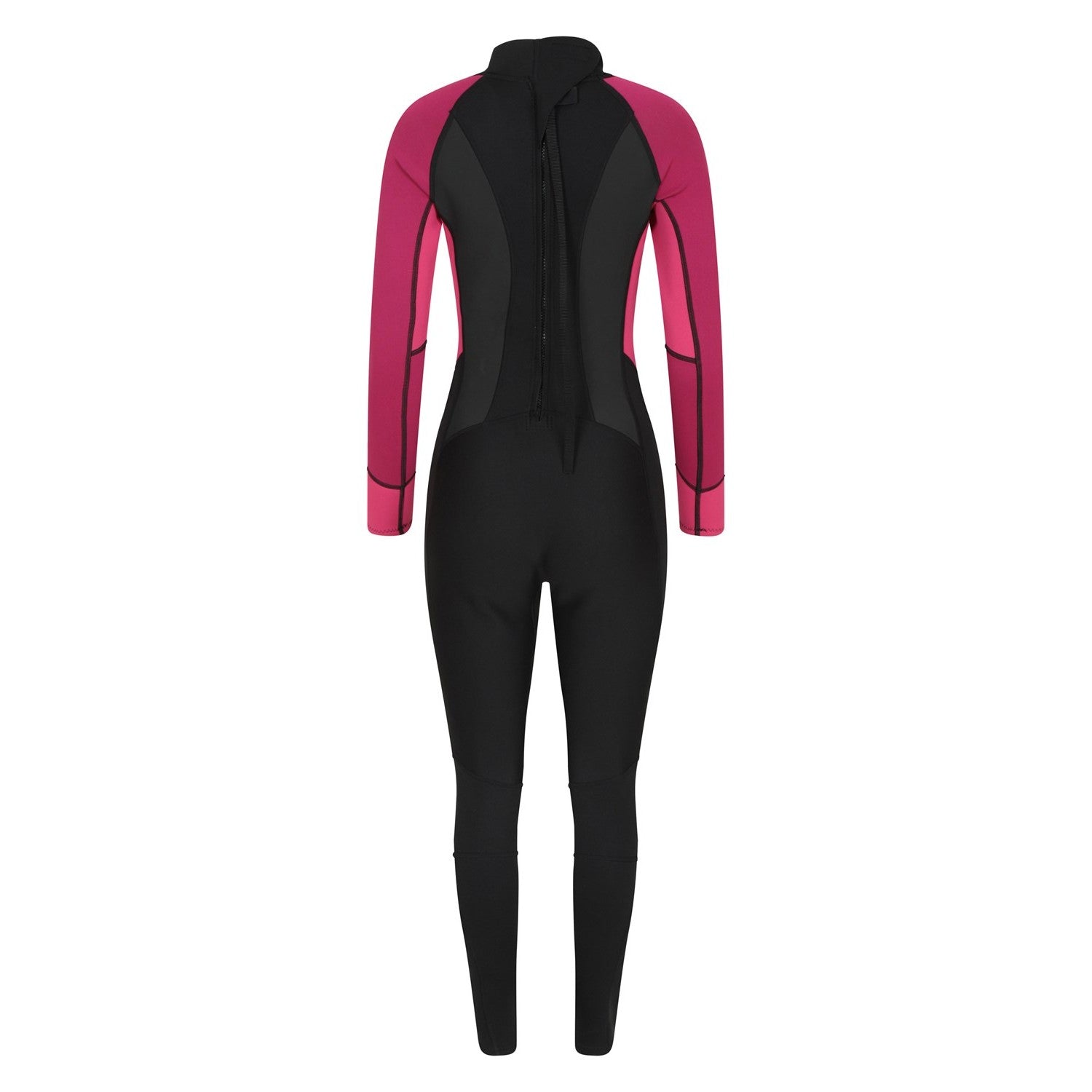 Pink - Back - Mountain Warehouse Womens-Ladies Full Wetsuit