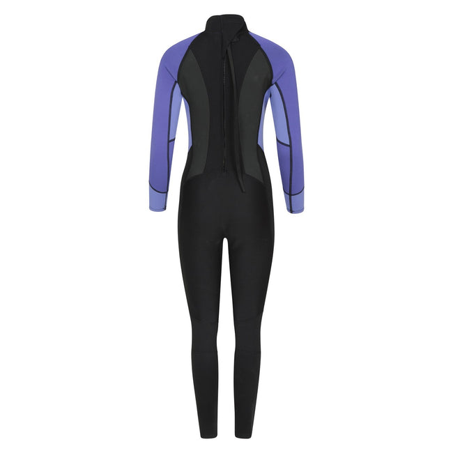 Purple - Back - Mountain Warehouse Womens-Ladies Full Wetsuit