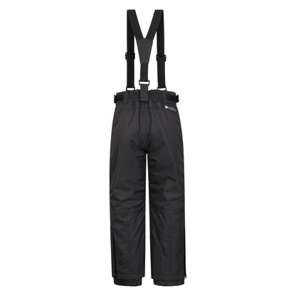 Black - Back - Mountain Warehouse Childrens-Kids Falcon Extreme Ski Trousers