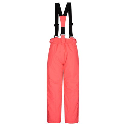 Pink - Back - Mountain Warehouse Childrens-Kids Falcon Extreme Ski Trousers