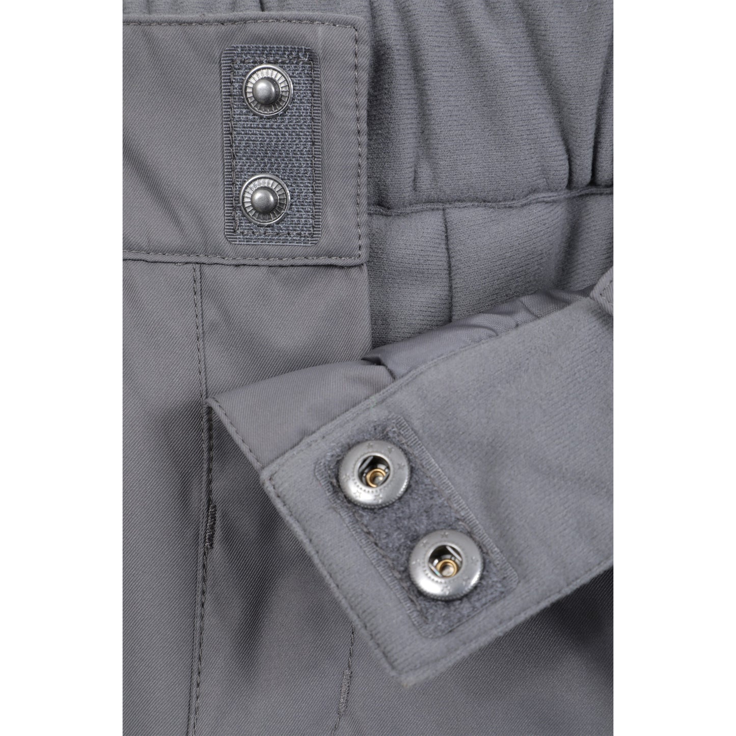 Dark Grey - Close up - Mountain Warehouse Childrens-Kids Falcon Extreme Ski Trousers