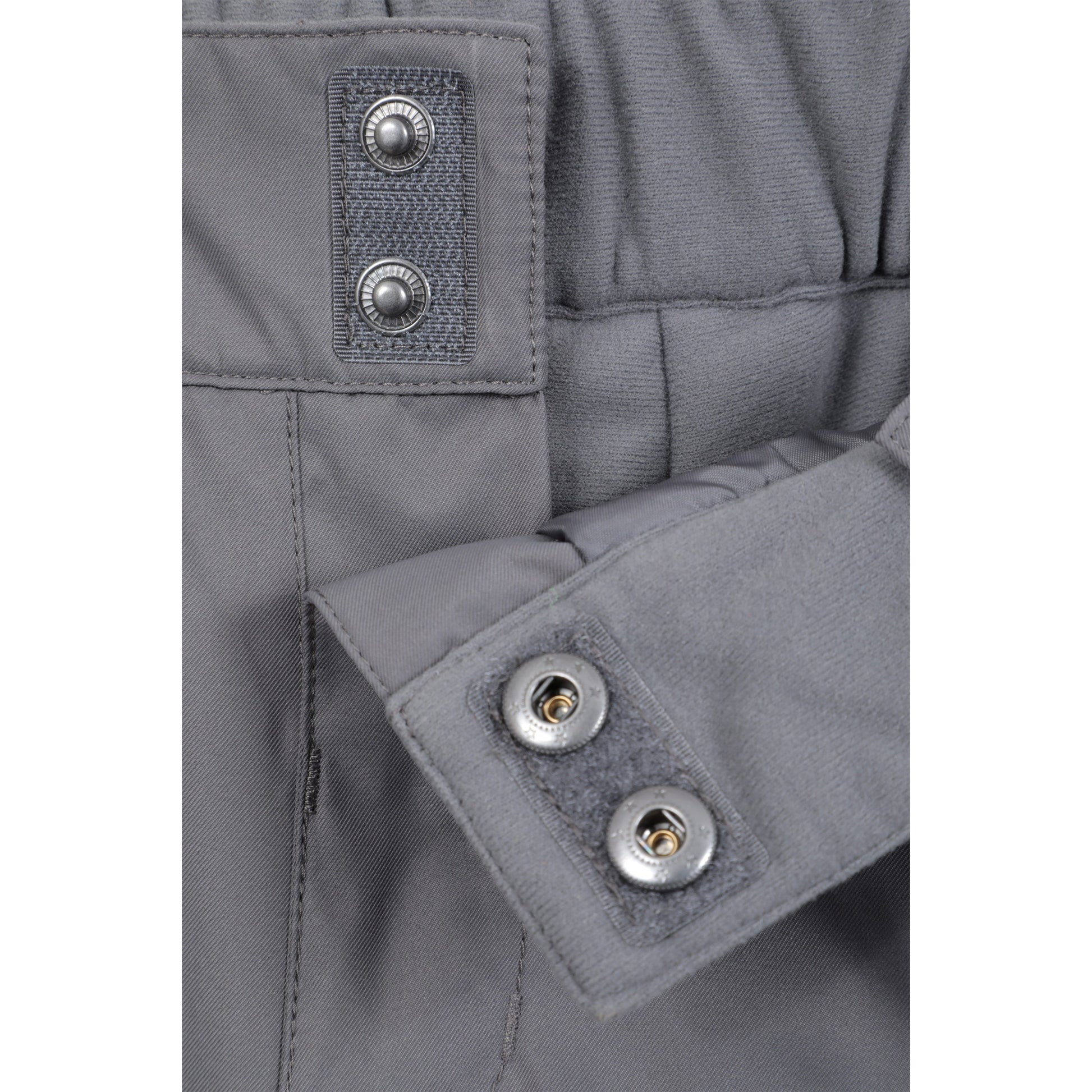 Dark Grey - Close up - Mountain Warehouse Childrens-Kids Falcon Extreme Ski Trousers