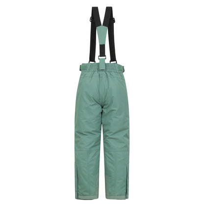 Light Khaki - Back - Mountain Warehouse Childrens-Kids Falcon Extreme Ski Trousers