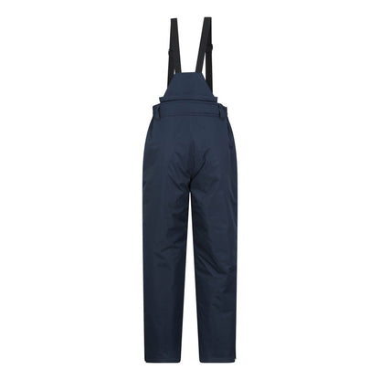 Dark Blue - Side - Mountain Warehouse Childrens-Kids Falcon Extreme Ski Trousers