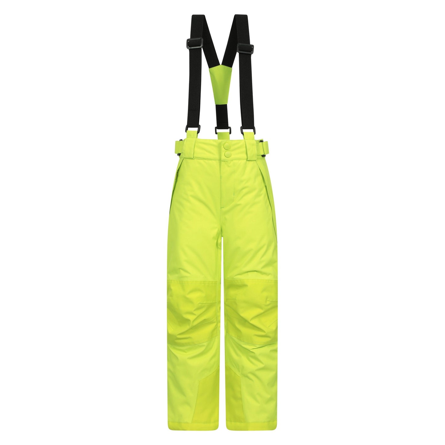 Lime - Front - Mountain Warehouse Childrens-Kids Falcon Extreme Ski Trousers
