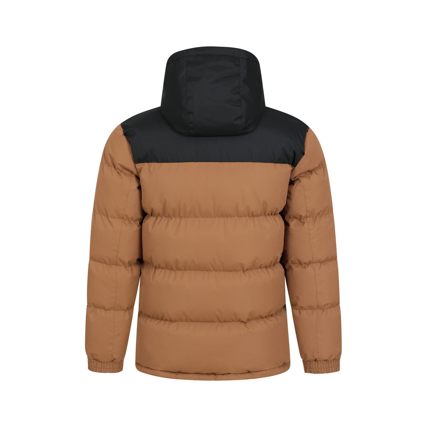 Orange-Black - Back - Mountain Warehouse Mens Snow Padded Jacket