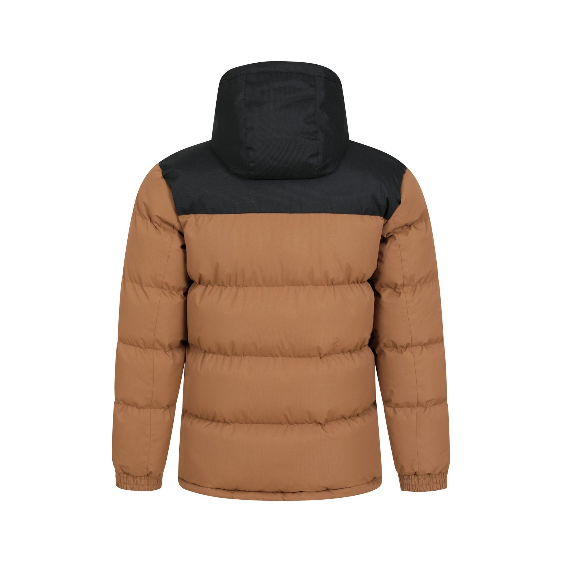 Orange-Black - Back - Mountain Warehouse Mens Snow Padded Jacket