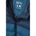 Teal - Pack Shot - Mountain Warehouse Mens Seasons Padded Jacket