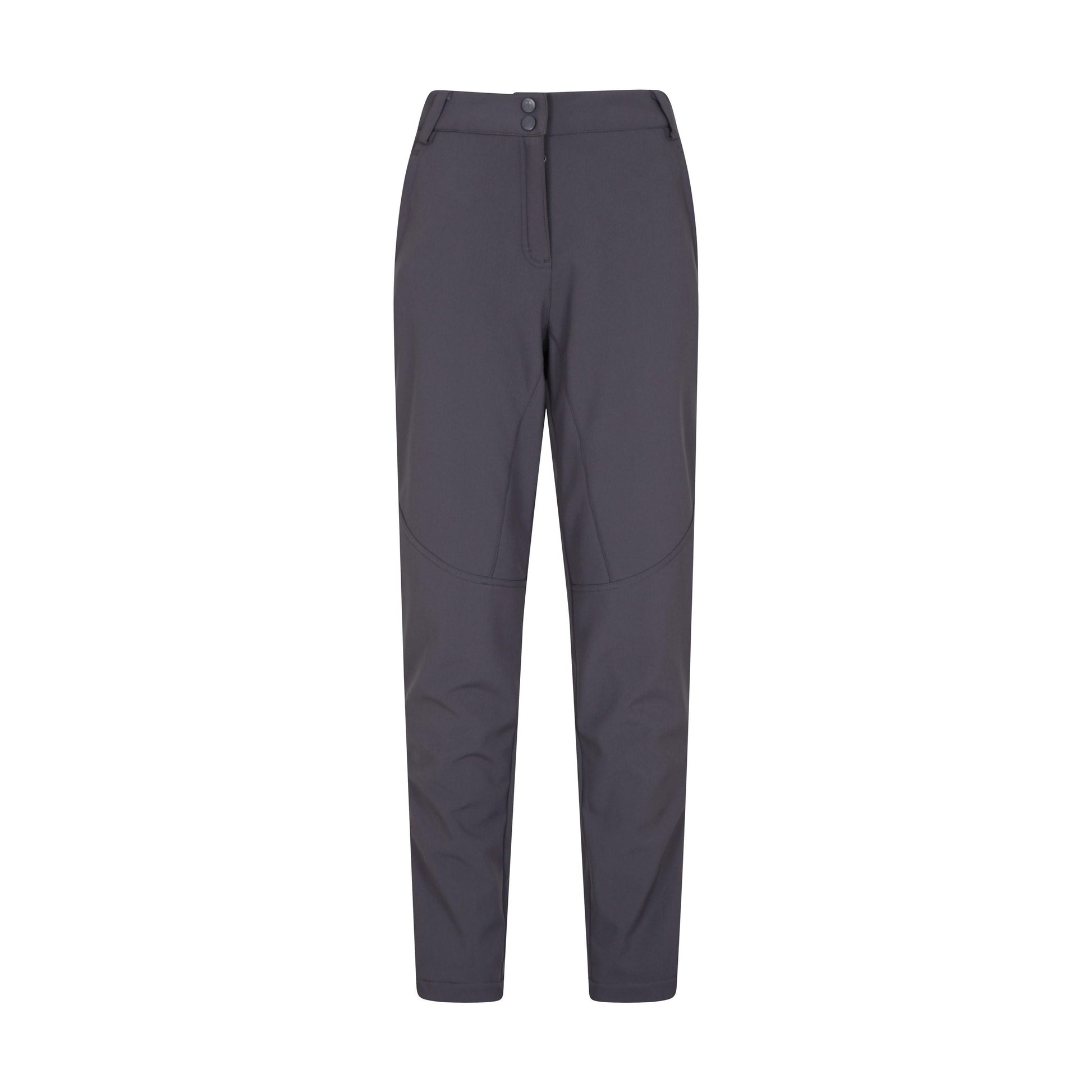 Dark Grey - Front - Mountain Warehouse Womens-Ladies Sierra Ski Trousers