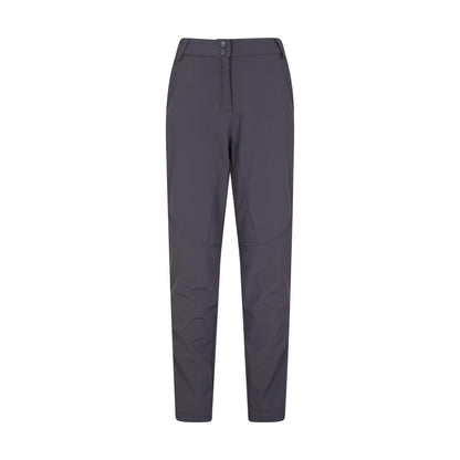 Dark Grey - Front - Mountain Warehouse Womens-Ladies Sierra Ski Trousers