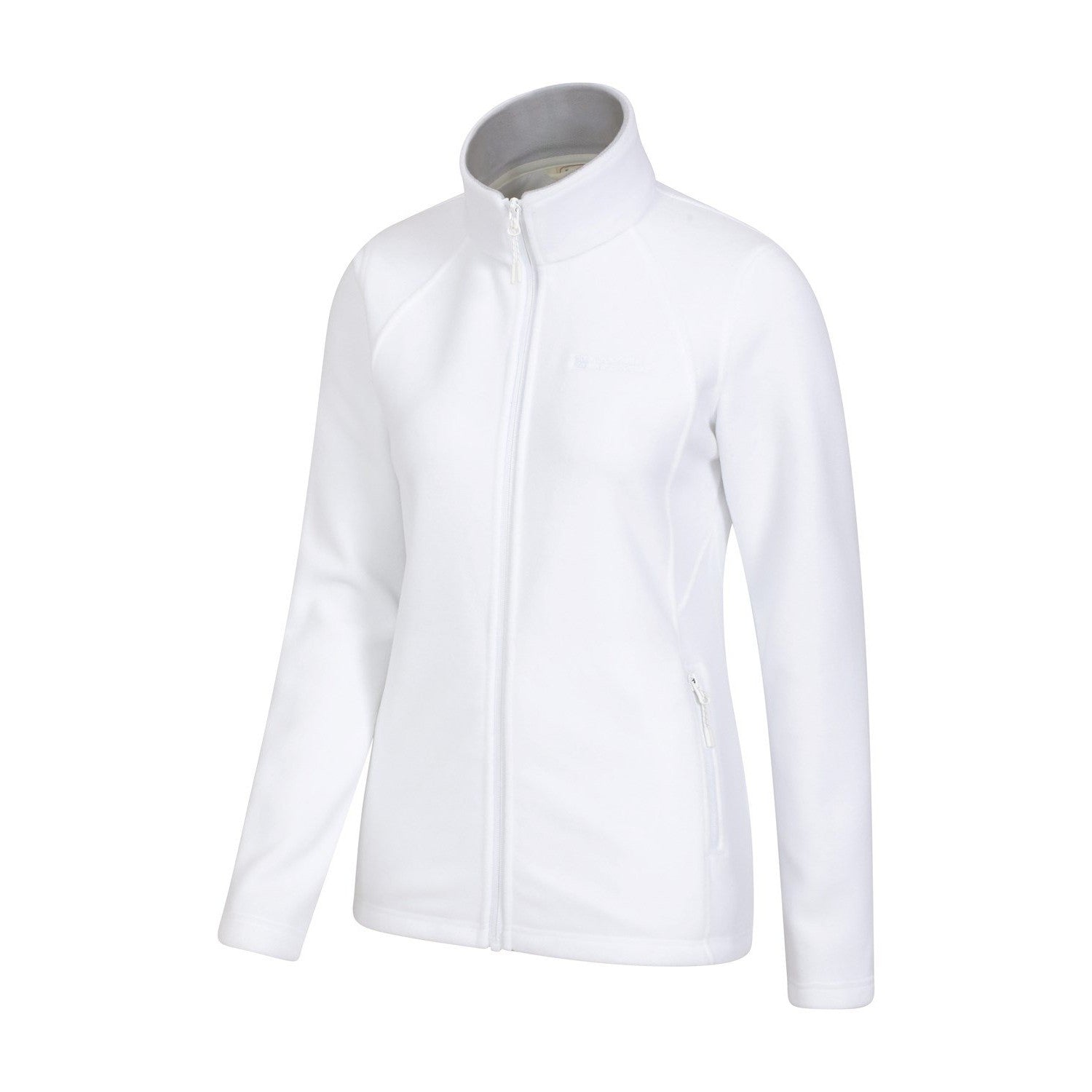 White - Back - Mountain Warehouse Womens-Ladies Sky Full Zip Fleece Jacket