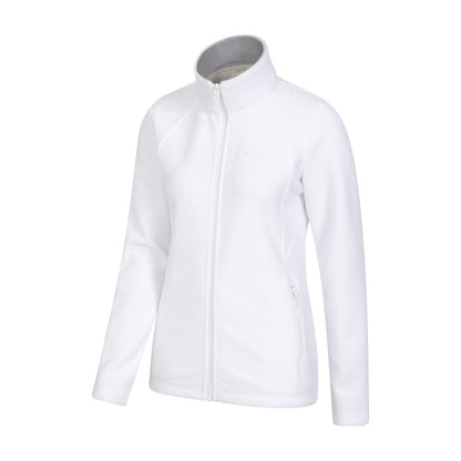 White - Back - Mountain Warehouse Womens-Ladies Sky Full Zip Fleece Jacket