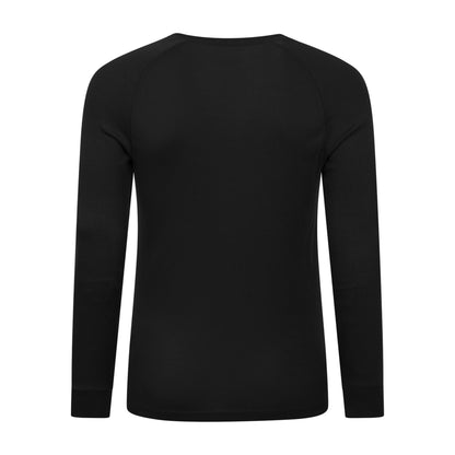 Black - Back - Mountain Warehouse Mens Talus V Neck Thermal Top