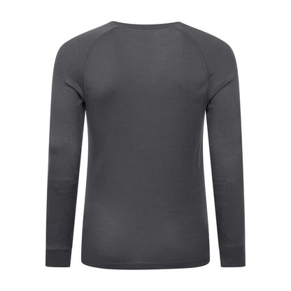 Grey - Back - Mountain Warehouse Mens Talus V Neck Thermal Top