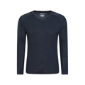 Navy - Front - Mountain Warehouse Mens Talus V Neck Thermal Top