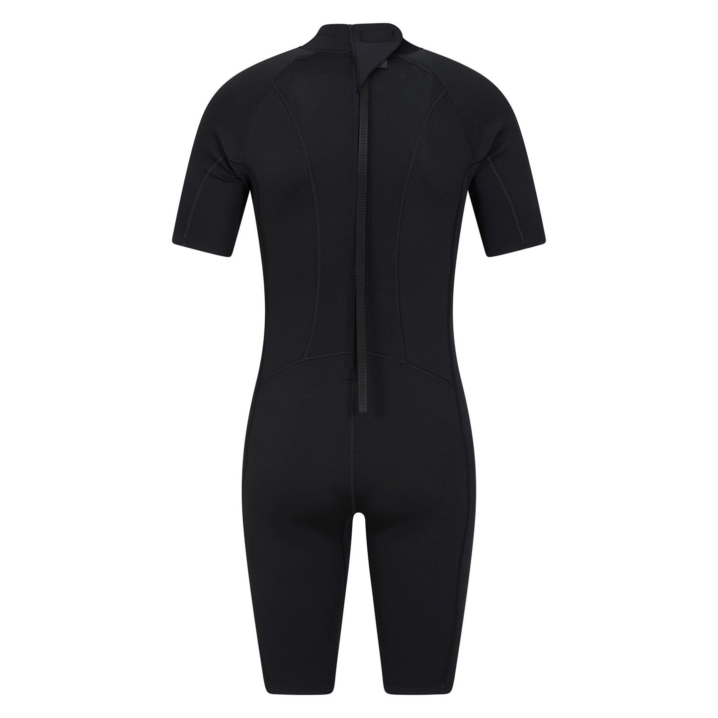 Black - Back - Mountain Warehouse Mens Shorty Wetsuit