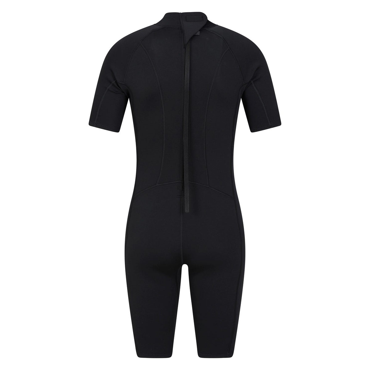 Black - Back - Mountain Warehouse Mens Shorty Wetsuit