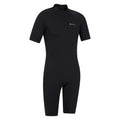 Black - Side - Mountain Warehouse Mens Shorty Wetsuit