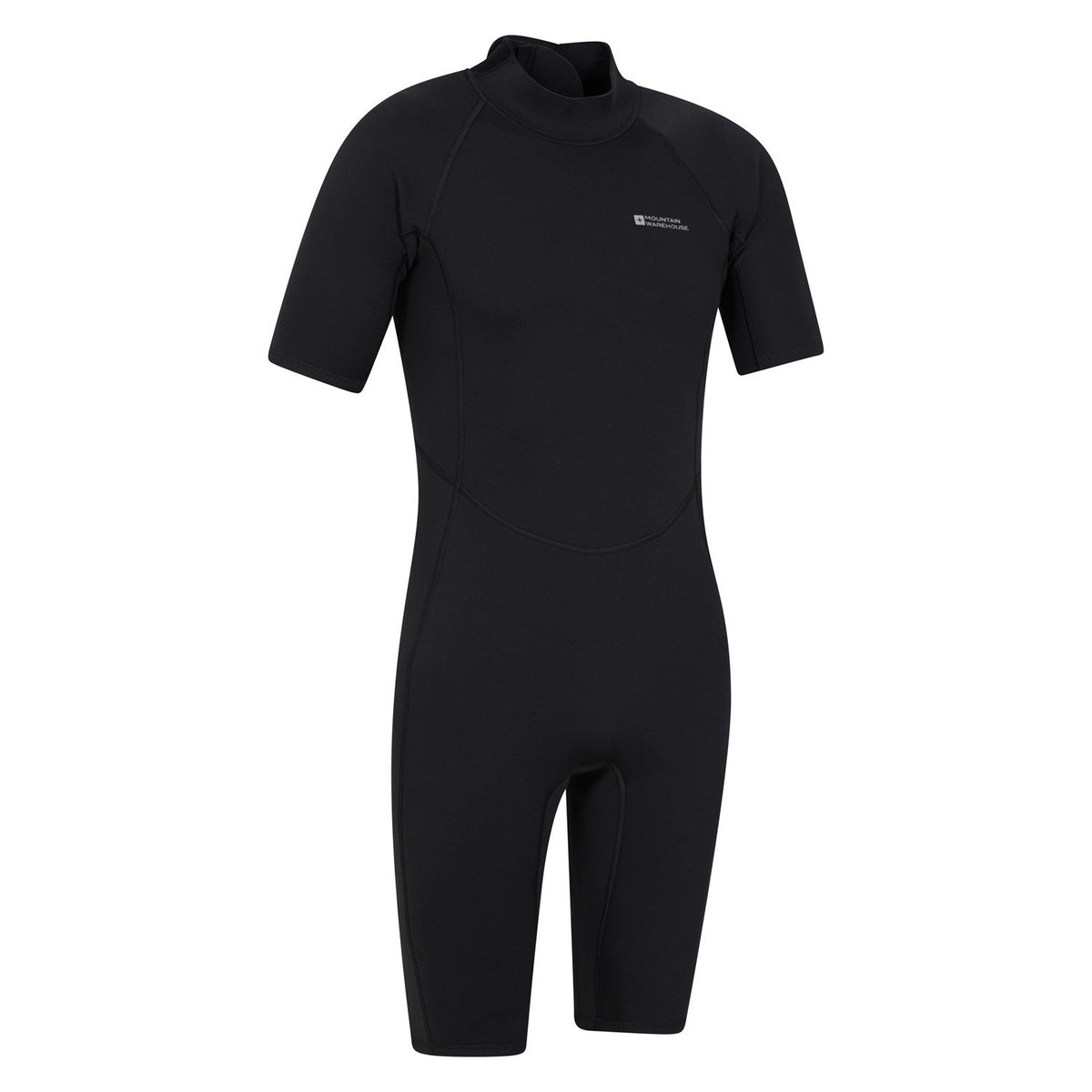 Black - Lifestyle - Mountain Warehouse Mens Shorty Wetsuit