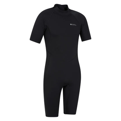 Black - Lifestyle - Mountain Warehouse Mens Shorty Wetsuit