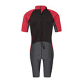 Grey - Back - Mountain Warehouse Mens Shorty Wetsuit