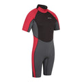 Grey - Side - Mountain Warehouse Mens Shorty Wetsuit