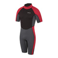 Grey - Side - Mountain Warehouse Mens Shorty Wetsuit