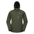 Green - Front - Mountain Warehouse Mens Brisk Extreme Waterproof Jacket