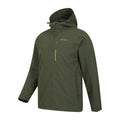 Green - Lifestyle - Mountain Warehouse Mens Brisk Extreme Waterproof Jacket