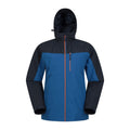 Blue - Front - Mountain Warehouse Mens Brisk Extreme Waterproof Jacket