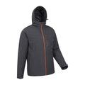 Dark Grey - Side - Mountain Warehouse Mens Brisk Extreme Waterproof Jacket