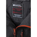 Dark Grey - Pack Shot - Mountain Warehouse Mens Brisk Extreme Waterproof Jacket