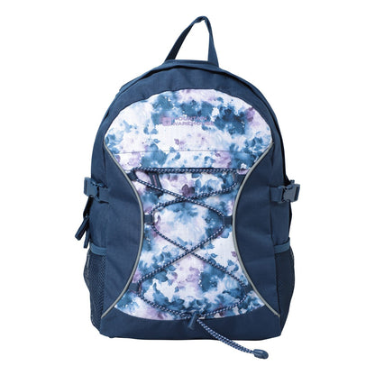 Purple - Front - Mountain Warehouse Bolt Patterned 18L Backpack